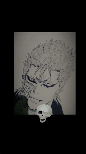 Bleach anime caracter #Grimmjow Jaegerjaquez #Bleach #anime #short #Drawing.