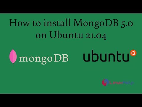 How to install MongoDB 5.0 on Ubuntu 21.04