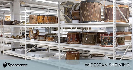 Spacesaver Widespan Shelving | American Made Steel Shelves