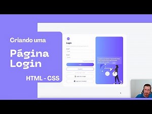 Aprenda como criar uma TELA de LOGIN com HTML e CSS