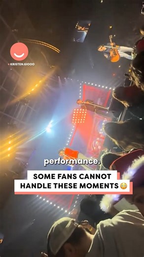 Security had to postpone the concert