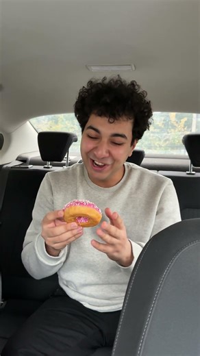 The donut is crying!