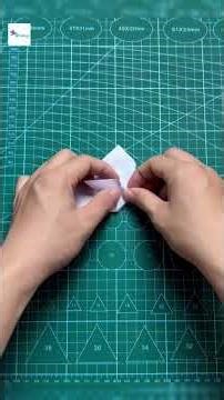 DIY Origami Boomerang Box 🔥Easy Paper Craft #origami #diy #craftideas #diycraft #papercraft