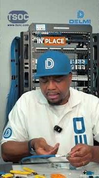 Smarter way to terminate Category 6A Shielded Cables with ‪@TheTSOCMinute‬ RJ 45 Mod Plug