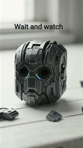 Wait For It… Cube Becomes a Robot 🤯 #Shorts