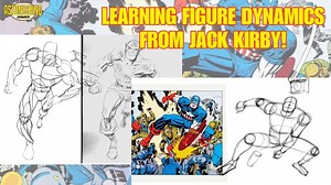 How to Draw Dynamic Figures Like Jack Kirby: Speed, Style, and Anatomy Breakdown