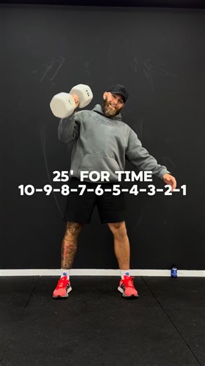 Stepan Saharov | Savage Workouts on Instagram: "25’ FOR TIME 10-9-8-7-6-5-4-3-2-1 Goblet Clean Squat Clean Push Press (R) Clean Push Press (L) Alt. Snatches Half Burpees The 10–1 format pushes you to stay focused until the very last rep: squats, presses, explosive snatches, and burpees will drive your heart rate up, burn calories, and train your entire body. ⏱ 25 minutes of pure intensity 💪 Full-body stimulus 🔥 Fat burn + power 🧠 A workout that tests both body and mindset #FunctionalTraining