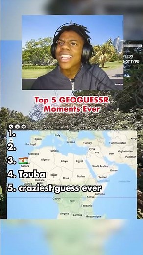 Top 5 GeoGuessr Moments 🌍‼️ #geoguessr #ranking