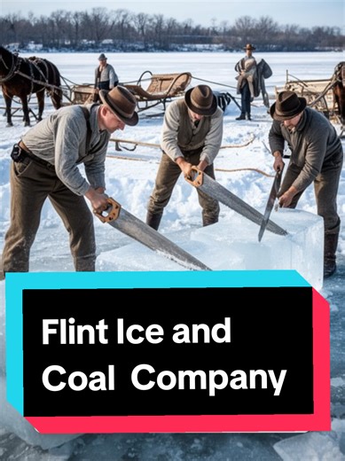 You don’t know Flint if you didn’t know the city once stored winter for summer. Before modern refrigeration, the Flint Ice & Coal Company harvested natural ice from frozen Michigan lakes each winter, packed it in sawdust, and stored it in insulated ice houses along the Flint River. That ice was delivered to homes and businesses during the hot summer months to preserve milk, meat, and produce. Cold was free in January. But it was essential in July. This is a forgotten chapter of Flint history — w