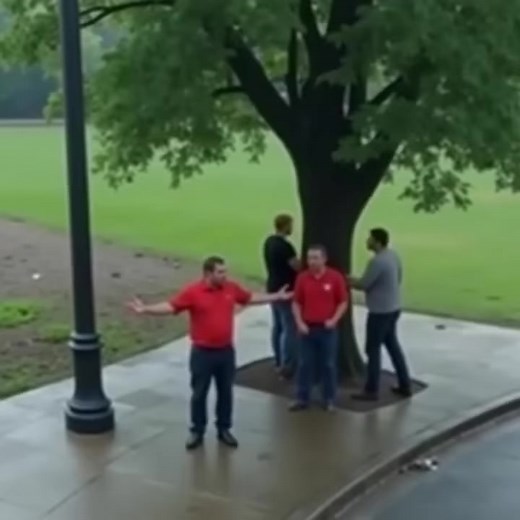 47K views · 59 reactions | Shocking Moment Caught on Camera: Lightning strikes four men taking shelter under a tree during a storm, but one man walks away without a scratch, and the reason will leave you speechless… Watch below | HYPE. | Facebook