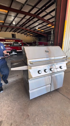 Just cooking some beef bacon on our new premium gas grillfrom @bbqdepot go check em out! This one is the @twineaglesgrills #grills #bacon #firefighter #breakfast | Nicholas Hammond
