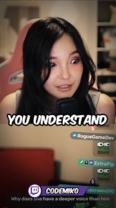 Scary Real Voice Reveal 😳 #fun #funnyreels #memes #comedy #funny | CodeMiko