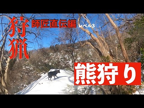 クマ狩り！！！ついに？！熊の1番の寝床見せます！#hunter #bear #hunting #snowmountain