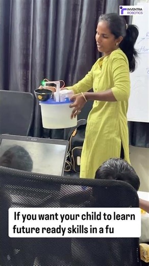 Day 1 at Inventra Robotics Summer Camp! 🚀 | Robotics Curriculum | Nizamabad #arduino #education