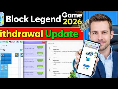 Block Legend Game Withdrawal Real or Fake | New Legit App 2026 Review #blocklegend