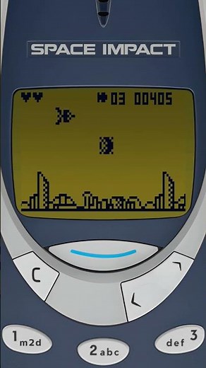Main Game Space Impact Nokia 3310 | Selasa Nostalgia Part 3