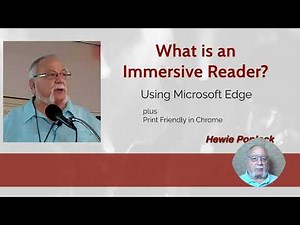 Immersive Reader in Microsoft Edge