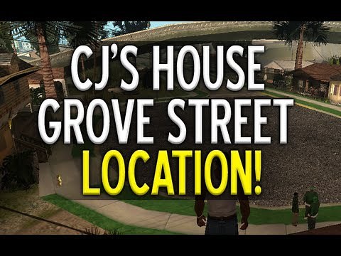 "Grand Theft Auto 5 - How to find Grove Street" CJ's House (LOCATION)