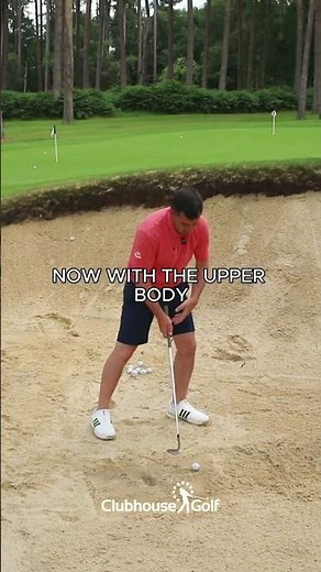 How To Play ⛳ A Bunker Shot from a Tight Lie with Dan Grieve 🤝