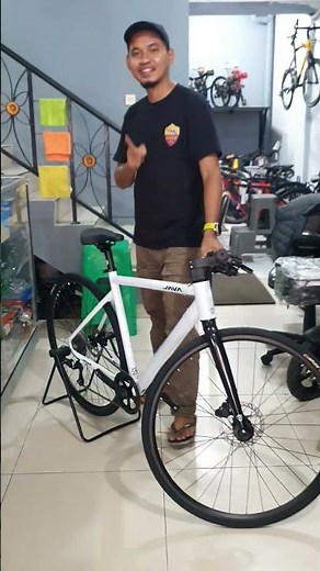 Sepeda Urban Hybrid JAVA Wahoo City 9sp sudah ready