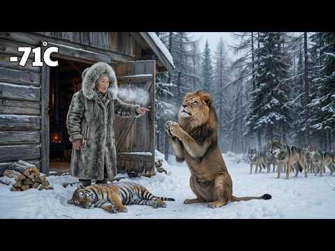 This Old Woman Rescued A Tiger Cub And A Lion From Wolves In -71°C Siberia|Then They Returned