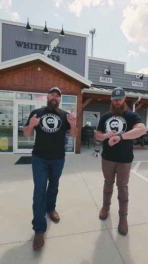 Who we are! “The Bearded Butchers” of Whitefeather Meats! #thebeardedbutchers #beardedbutcher #youtube #butcher #meat #butchering #trending #viral #howto