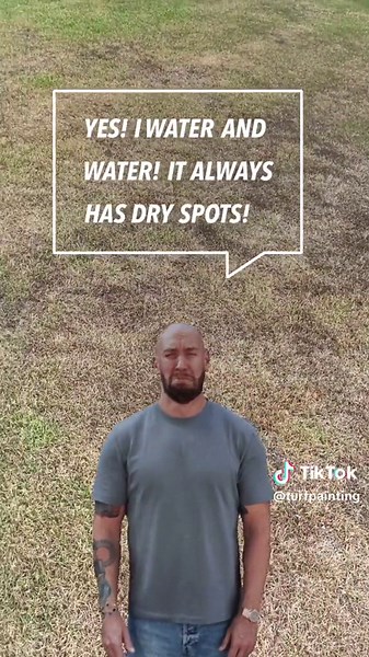 Fix dry lawns #lawn #lawncare #lawncarenut #lawncarelife #lawntiktok #lawns #droughttolerantlandscape
