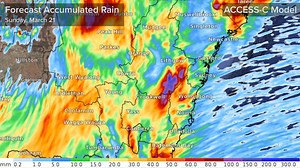 8.2K views · 141 reactions | Here's an update on where and how much rain will fall in NSW on Sunday and into next week. Stay up to date with the latest flood alerts and weather warnings over the next few days. | Weatherzone | Facebook