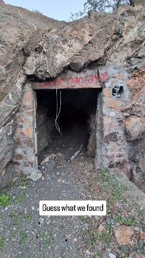 This mine shaft was only 20 feet in and was definitely pretty sketchy. Be careful when exploring places like this and always bring a friend! #abandonedmines | The Abandoned Project