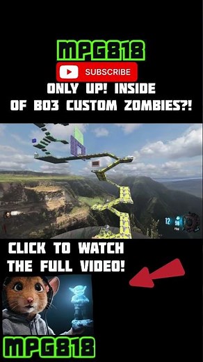 SOMEONE MADE ONLY UP! IN BO3 CUSTOM ZOMBIES MOD TOOLS?!