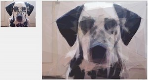 "Genetic" image compression using transparent polygons a hot candidate for an implementati