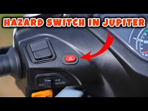 How to Install Hazard Switch in Scooty | TVS Jupiter | Hazard Light Kaise Lagae!!!