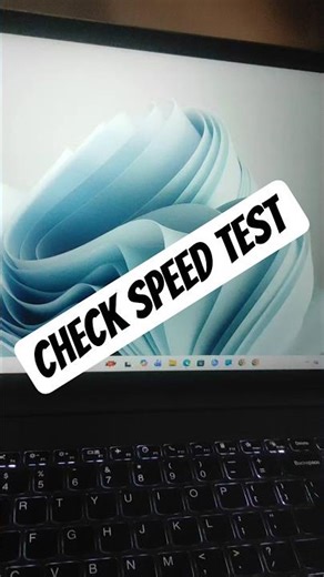 Check Speed Test 🔥| Day-0758| Windows Tips #techreels #reel #short #windows11tips #windows11