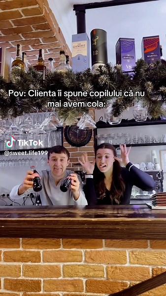 Acesta este un pamflet și trebuie tratat ca atare 🥰 *Fake situation #sweethome #chelneri #cocacola #children