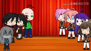 Singing Battle|| Baldi Basics vs D**C|| Gacha life BLOOD WARNING!!