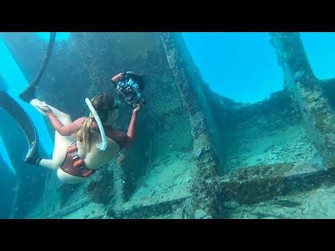 Sexy Girls Freediving in Ocean | Part 2 (One Republic - Secrets)