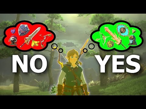 Using ONLY Breath of the Wild Gear to BEAT Breath of the Wild