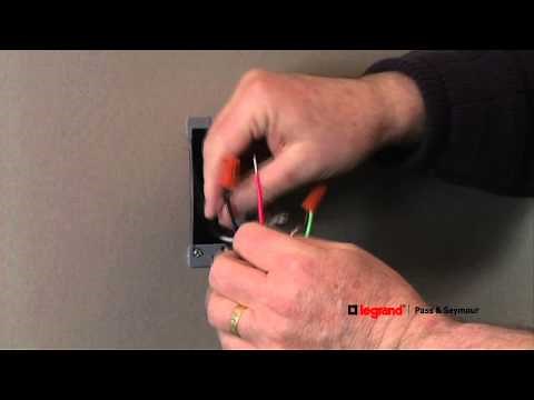 Pass & Seymour: How to Install a Occupancy Sensor