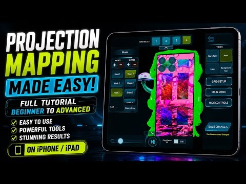 Projection Mapping Made Easy — Full LightMapper Beginner Guide