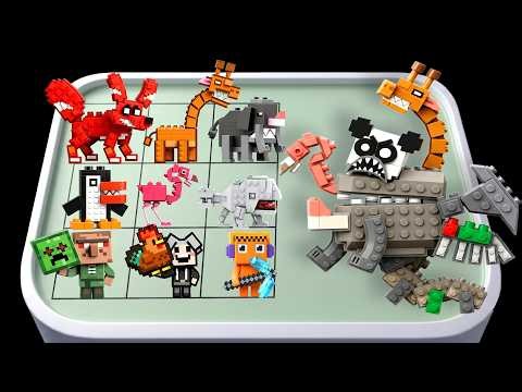 Animal Merge Evolution 3d _ Craft Animal Merge Battle, Pixel Animal Merge Battle, Block Brust King
