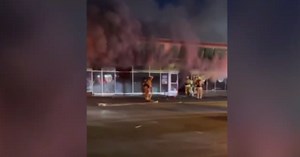 Blaze erupts in Dollar Tree store in North Hollywood with customers inside