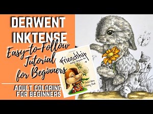 How to Use Derwent Inktense for Beginners | Rachel Mintz Friendship Color Along | Part 2