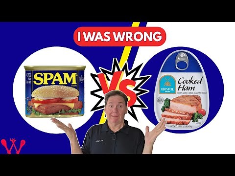 UNEXPECTED Winner! Spam vs Canned Ham Taste Test (You’ll Be Shocked)