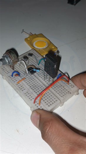 High Power 12V LED PWM Brightness Controller Using IGBT and NE555 Timer IC