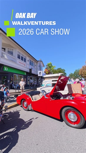 Classic Cars at 2026 Oak Bay Collector Car Show [4K]
