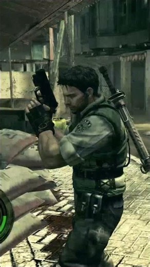 ☣️RE5☣️Шева и Крис💥Взрывной бой в зараженном городе! #residentevil #re #игра