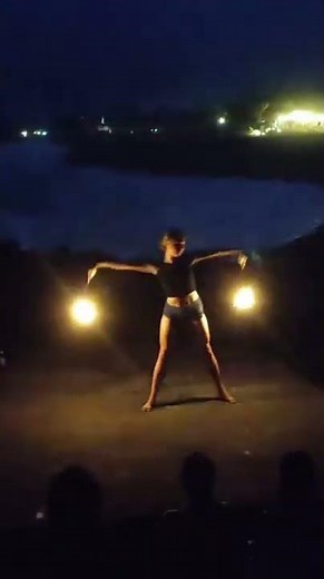 Fire dance practice ❤️‍🔥