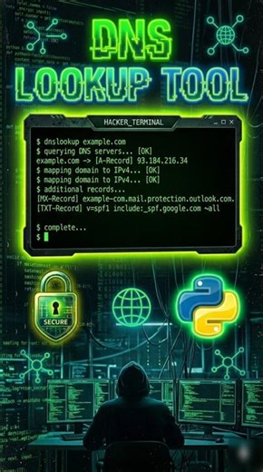 Find Any Website’s IP Using Python #codingshorts #python #ethicalhacking #coding #pypy #ipaddress