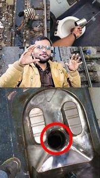 Indian train toilet system | #science #learning #experiment #education#physics