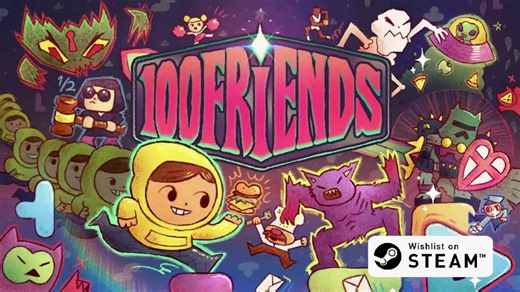 当100个朋友同时上场，这游戏彻底失控了 《100FRIENDS》